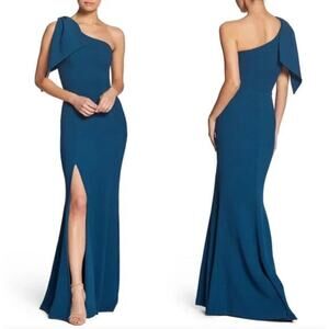 janelle dress dress the population Dress the Population Janelle Floral Sequin Gown